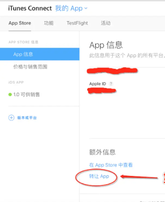 转让 App 有哪些要求？需要知道接收方的哪些信息？